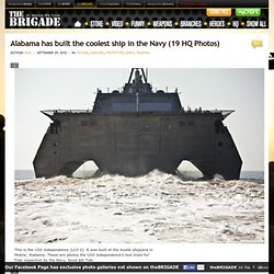 High Quality Photos of the USS Independence LCS-2 new ship for the Navy theBRIGADE