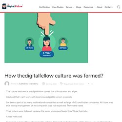 How thedigitalfellow culture was formed?