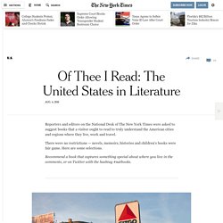 Of Thee I Read: The United States in Literature