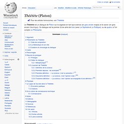 Théétète (Platon)