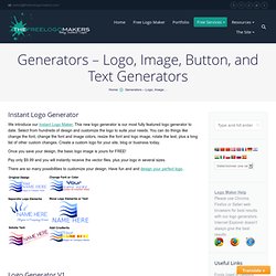 Generators / Image Makers