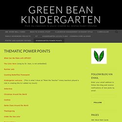 green bean kindergarten