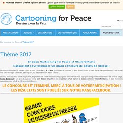 Concours de dessins 2017 sur le vivre ensemble - Cartooning for peace