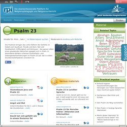 Themenseite: Psalm 23