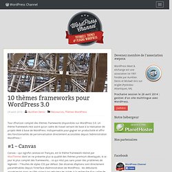 10 thèmes frameworks pour WordPress 3.0