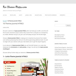 10 Themes Joomla! HTML5 - Pro-Themes-Plugins.com