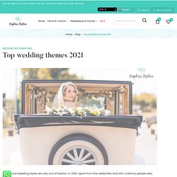 Top themes that you can go for if you are getting married in 2021