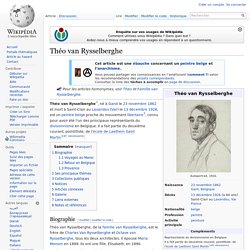 Théo van Rysselberghe