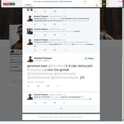 Gordon Freeman on Twitter: "genomen toen @PersPrent's X (als niet-jurylid #inkspotprijs) voor Uw gemak @TheodorHolman @ionicasmeets @abdelkabenali @DominiqueHeyde 2/3"