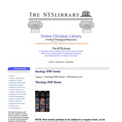 Theology PDF Books - NTSLibrary.com