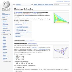 Théorème de Morley