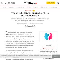 Théorie du genre : qu’en disent les neurosciences ?