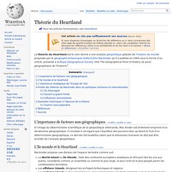 Théorie du Heartland