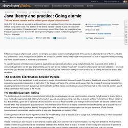 Java theory and practice: Going atomic