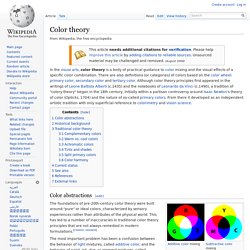 Color theory