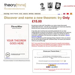 Name a Theorem