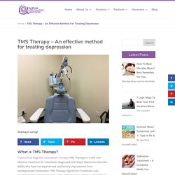 TMS Therapy Depression treatment