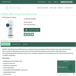EltaMD AM Therapy Facial Moisturizer helps keep skin hydrated!