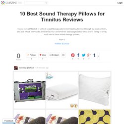 10 Best Sound Therapy Pillows for Tinnitus Reviews