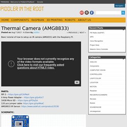 Thermal Camera (AMG8833) - piddlerintheroot