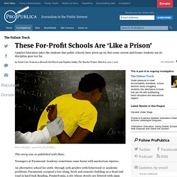 These For-Profit Schools Are ‘Like a Prison’