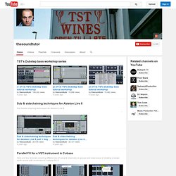 TSTs youtube homepage -Welcome