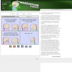 theWAREHOUSE web comic