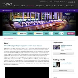 Chicago Party Planning- theWit Roof- Chicago Party Venues, Services, Locations