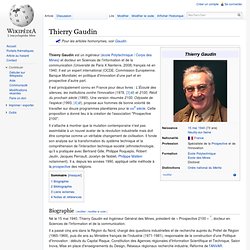 Thierry Gaudin - Wikip?dia