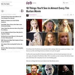 10 Things You'll See in Almost Every Tim Burton Movie