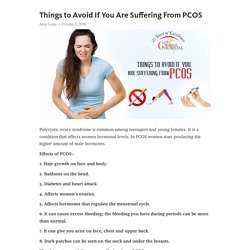 Things to Avoid If You Are Suffering From PCOS