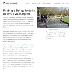 Things to Do In Bellevue