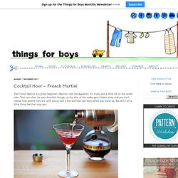 Cocktail Hour - French Martini