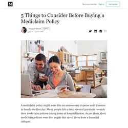 5 Things to Consider Before Buying a Mediclaim Policy