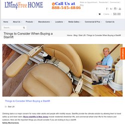 Things to Consider when buying a Stairlift