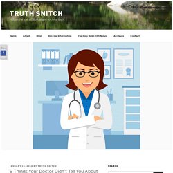 8 Things Your Doctor Didn't Tell You About the Flu Shot - Truth Snitch