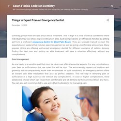 Things to Expect from an Emergency Dentist