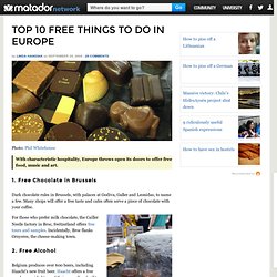 Top 10 free things to do in Europe
