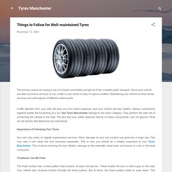 Things to Follow for Well-maintained Tyres