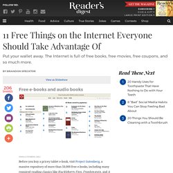Free Things on the Internet Everyone Should Use