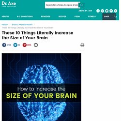 These 10 Things Literally Increase the Size of Your Brain
