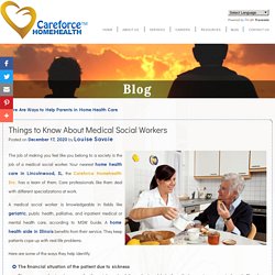 Things to Know About Medical Social Workers
