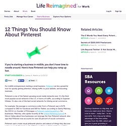 12 Things You Should Know About Pinterest - Work ReimaginedWork Reimagined