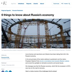6 things to know about Russia’s economy