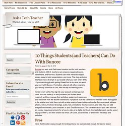 10 Things Students (and Teachers) Can Do With Buncee