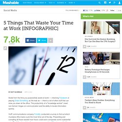 5 Things That Waste Your Time at Work