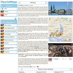 Things to do in Hamburg // Tourist Maps