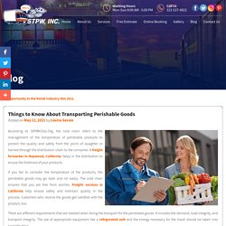 Things to Know About Transporting Perishable Goods