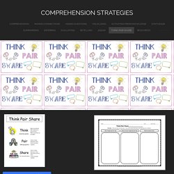 Think-Pair-Share - Comprehension strategies