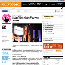 Design Thinking in the Classroom: Free Inspiration from the Ad Award Winners